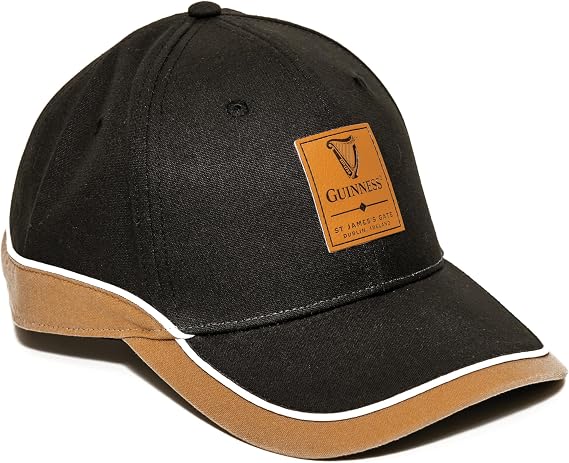 Guinness Black with Caramel Edge Cap | Official Merchandise Hats