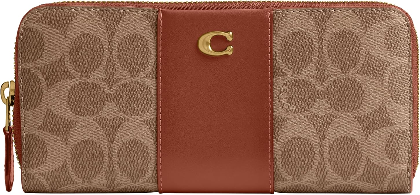 Coach womens Slim Accordion Zip