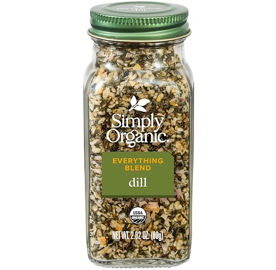 Simply Organic Organic Dill Everything Seasoning, 2.82 Ounce