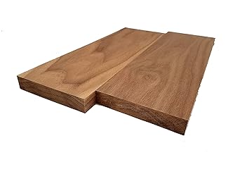 Barrington Hardwoods Walnut Lumber 3/4" x 4" 3/4" x 4" x 18" 2 Pcs