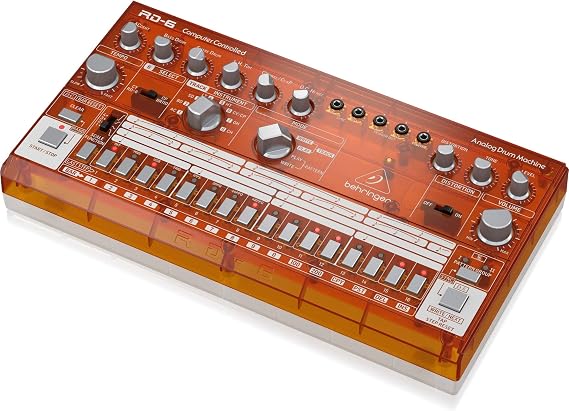 Behringer RD-6-TG Analog Drum Machine - Orange Translucent