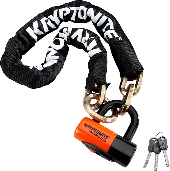 Kryptonite New York Lock + Evolution – Chain 130 cm