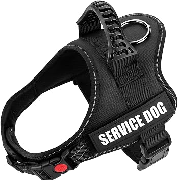 TOMSENN Comfortable Padded Dog Harnesses for Service Dogs Animal Harnesses Dog Harnesses Animal Harnesses for Dogs