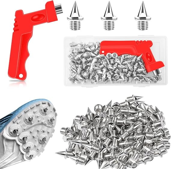 90PCS 1/4Inch Track Spikes,Golf/Cross Country Replacement Shoe Spike