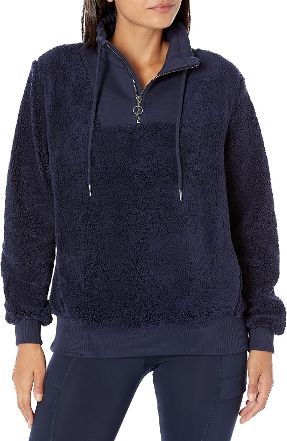 Sweaty Betty Women's Sherpa Half Zip Long Sleeve Sweatshirt