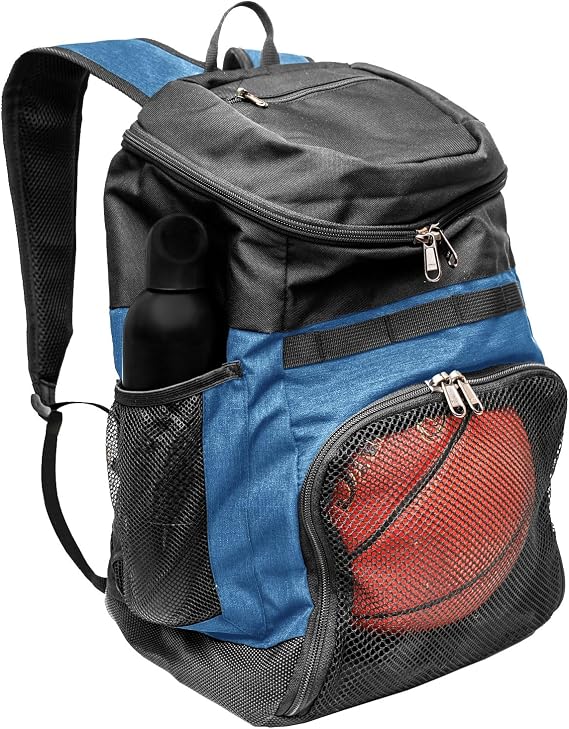 Xelfly Basketball Backpack with Ball Compartment
