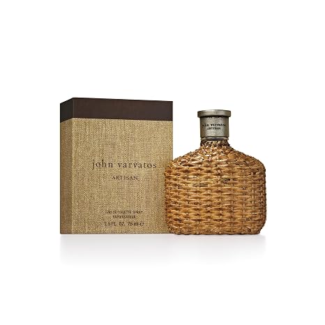 John Varvatos Men's Cologne, Artisan Eau de Toilette EDT Spray, Woody Citrus Scent with Notes of Mexican Winter Mandarin, Purple Ginger & Balambre