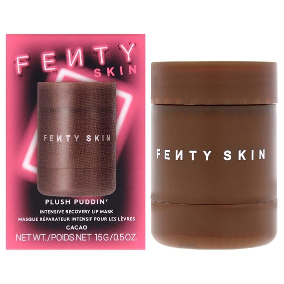 Fenty Skin Plush Puddin' Intensive Recovery Lip Mask - Cacao (.5 Oz)