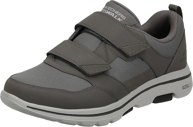 Skechers Men's Gowalk - Athletic Hook and Loop Walking Shoes | Two Strap Sneakers | Air-Cooled Foam