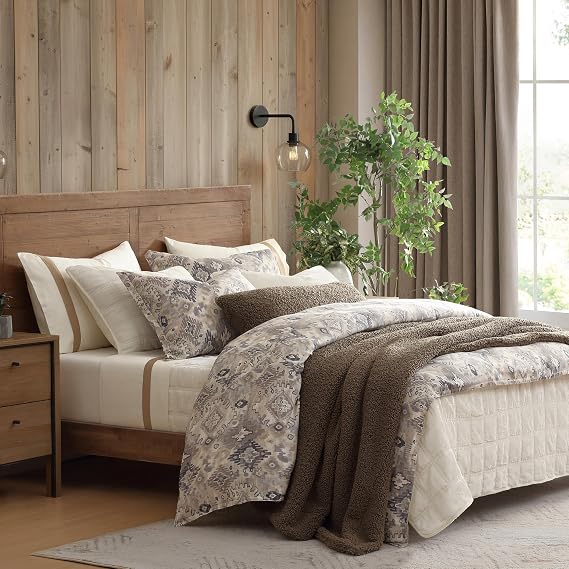 HiEnd Accents Velazquez Soft Washed Linen 2 Piece Twin Comforter Set