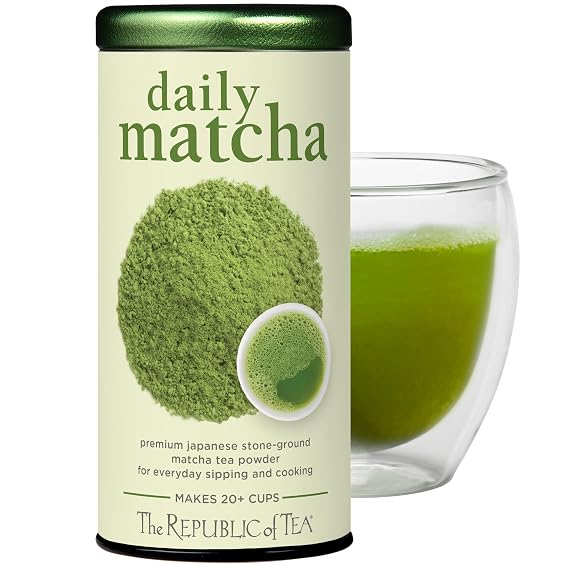The Republic of Tea Daily Matcha, Naturally Caffeinated, 1.5 Ounce