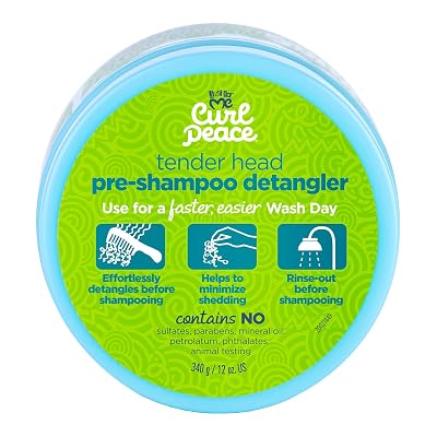 Just For Me Curl Peace Tender Head Detangling Treatment Pack of 2