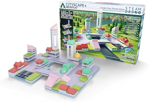 Arckit Play - Cityscape - Kids Architectural Model Design Tool