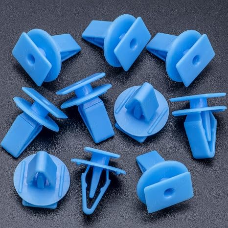 Rexka 10pcs Cowl Vent Grill Retainer Clips for Honda Acura 90602-TA0-003 Accord CR-Z Civic Crosstour RDX TL TLX TSX ZDX