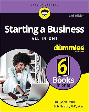 Starting a Business All-in-One For Dummies (For Dummies (Business & Personal Finance))