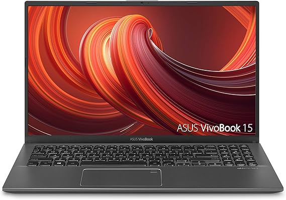 ASUS VivoBook 15 Thin and Light Laptop- 15.6a Full HD, Intel i5-1035G1 CPU, 8GB RAM, 512GB SSD, Backlit KeyBoard, Fingerprint, Windows 10- F512JA-AS54, Slate Gray