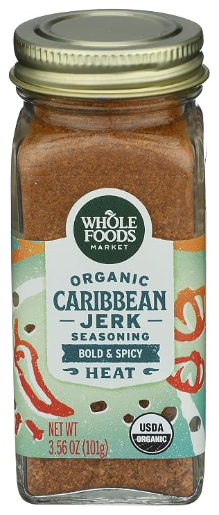 Whole Foods Market, Organic Caribbean Jerk Spice Blend, 3.56 Ounce
