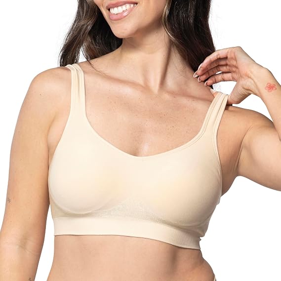 Underoutfit Wireless Compression Everyday Bras for Women - Small to Plus Sizes - 2 Pack