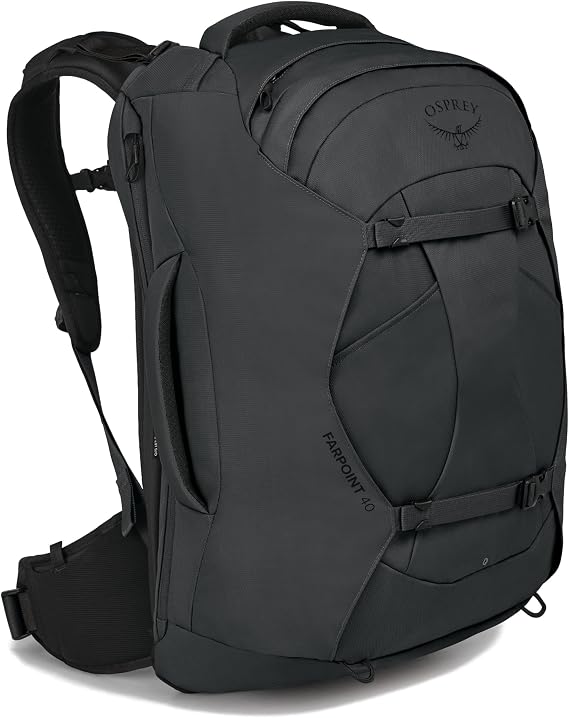 Osprey Farpoint Men's Travel Backpack 40L Tunnel Vision Grey O/S