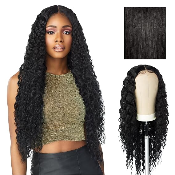 Sensationnel Butta LaceWig-Unit 3, 1B OFFBLACK