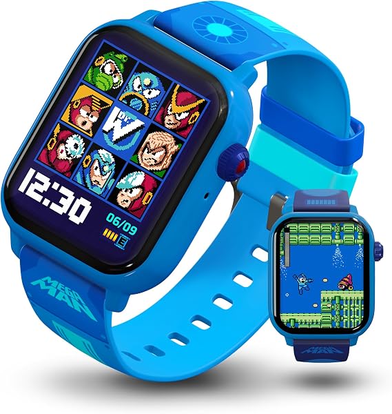 Mega Man Retro Gaming Smartwatch, Built from Mega ManTM 2