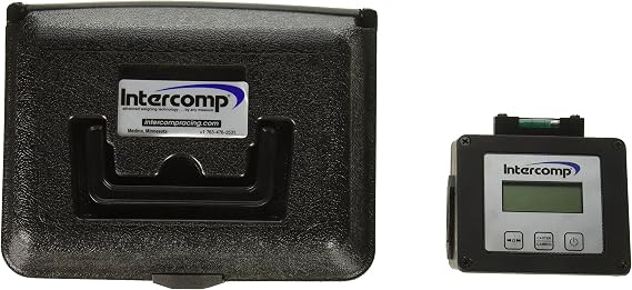 Intercomp 100005 Digital Caster Camber Gauge with Magnetic Adapter and Case