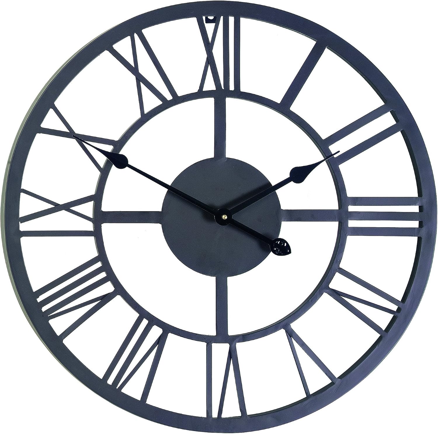 Gardman 8450 Giant Roman Numeral Wall Clock, 21.5 Long x 21.5 Wide
