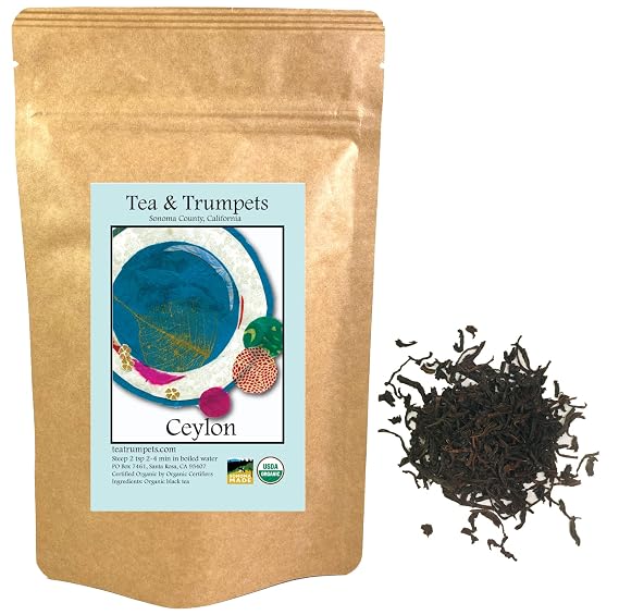 USDA Organic Ceylon Orange Pekoe Loose Leaf Black Tea - 4 oz