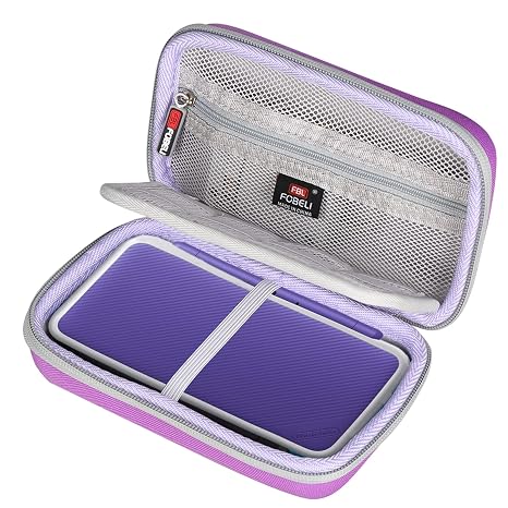 FBLFOBELI Hard Carrying Case for Nintendo New 2DS XL/3DS XL