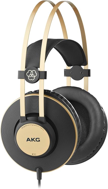 AKG K92 Profesyonel Stüdyo Kulaklığı, Siyah, Standart
