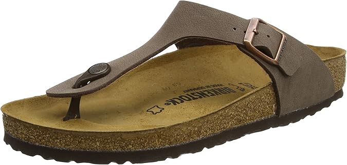 Birkenstock Women's Gizeh Thong Sandal, Mocha, 36 M EU/5-5.5 B(M) US