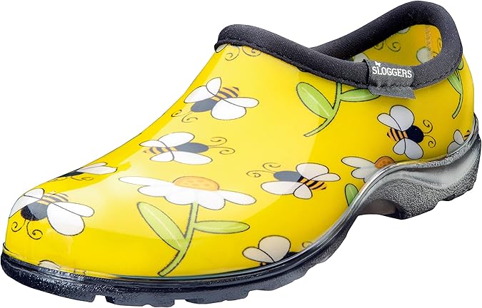 Sloggers Original Waterproof Rain and Garden Shoe for Women Outdoor Slip-On Garden Clog