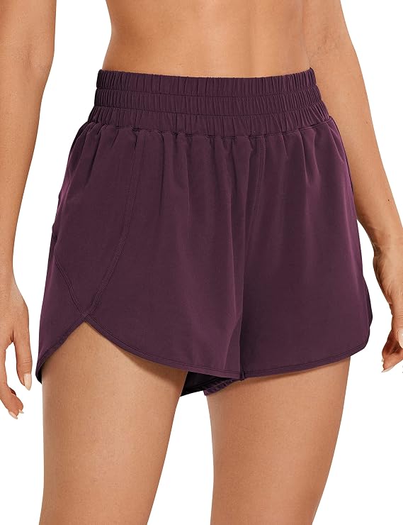 CRZ YOGA Dolphin Athletic Shorts 3"