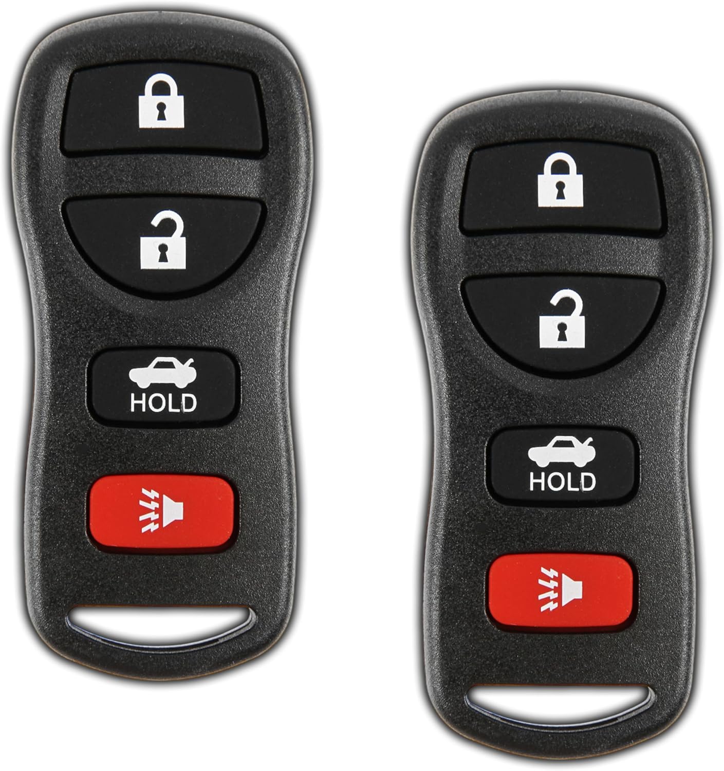 KeylessOption Keyless Entry Remote Control Car Key Fob for Nissan Infiniti KBRASTU15 Pack of 2