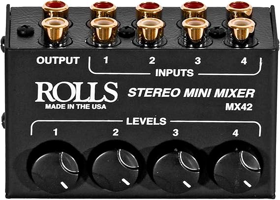Rolls MX42 Stereo Mini Mixer