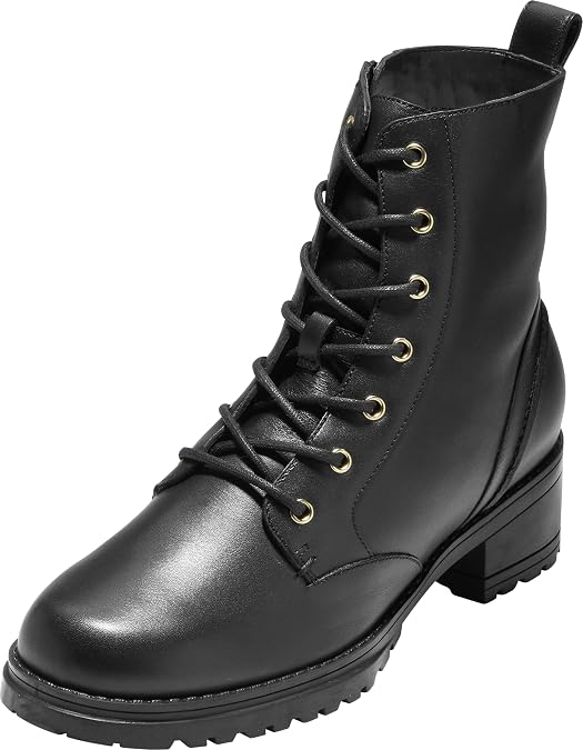 Cole Haan Women's Camea Waterproof Lace-up Combat