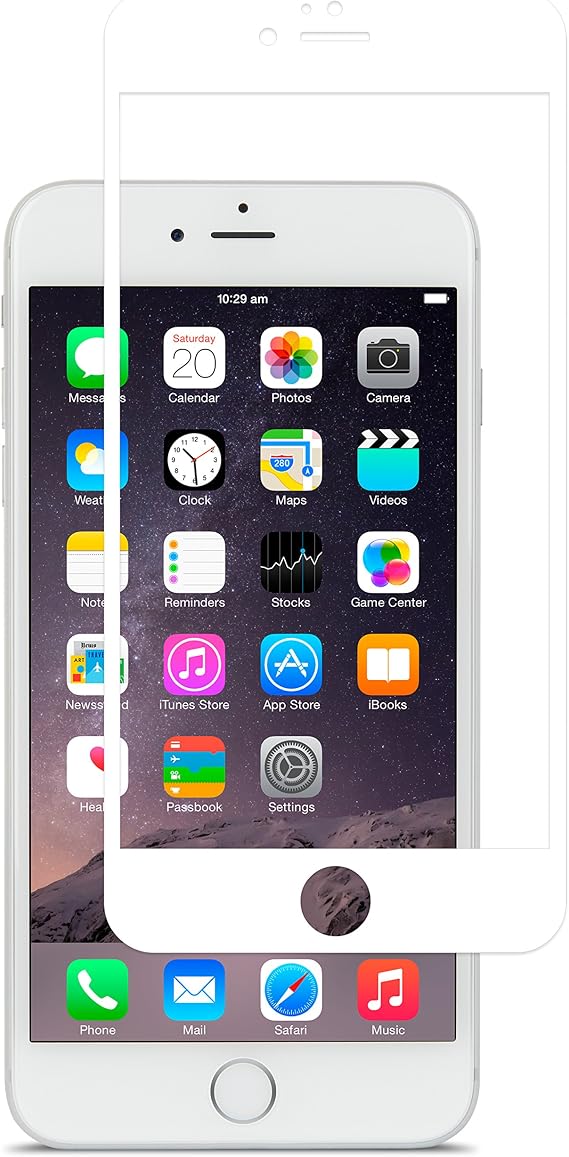 Moshi iVisor AG Anti-Glare Screen Protector for iPhone 6 Plus - White 