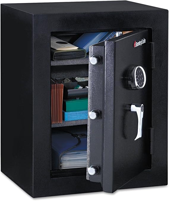 Sentry Safe EF3428E Executive Fire-Safe 3.4 ft3 21 3/4w x 19d x 27 3/4h Black