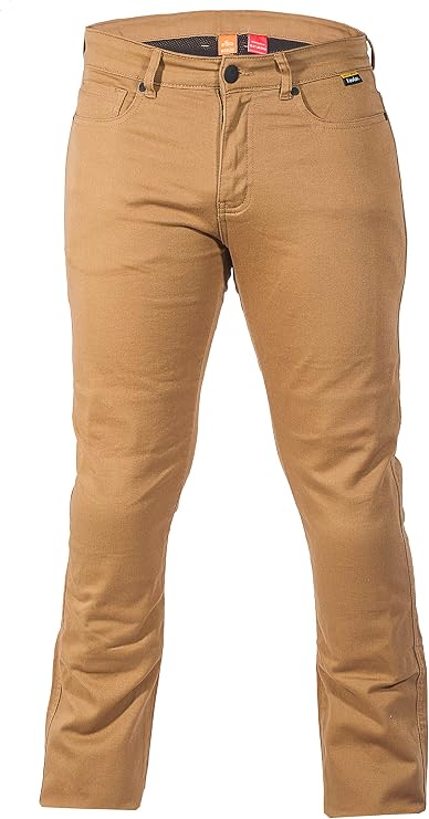 EndoGear Motorcycle Jeans Sepang Gold Built with Kevlar CE Certified Class AA with Armors for Men