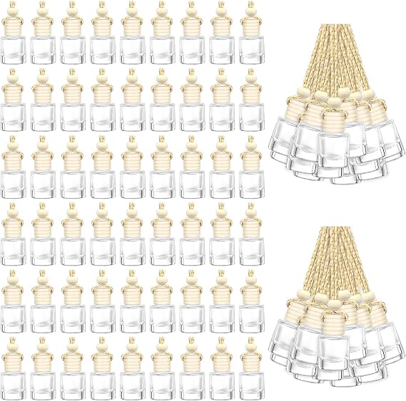 200 Pcs 8 ml Hanging Car Air Freshener Diffuser Bottles Bulk