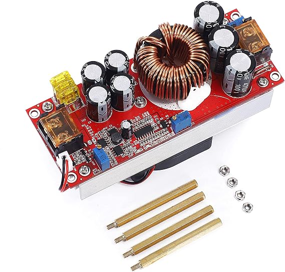 1500W 30A DC-DC Boost Converter DIY Step Up Boost Constant Stream Power Module Board 10-60V Output 12-90V Electrical Unit Module