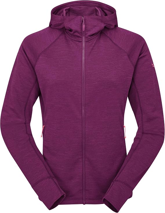 Rab Women's Planar Hoody | Lightweight, Breathable, Hooded for Hiking & Climbing