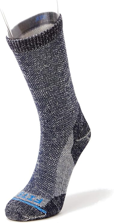 FITS Light Rugged Crew Socks, Lt Brown, L