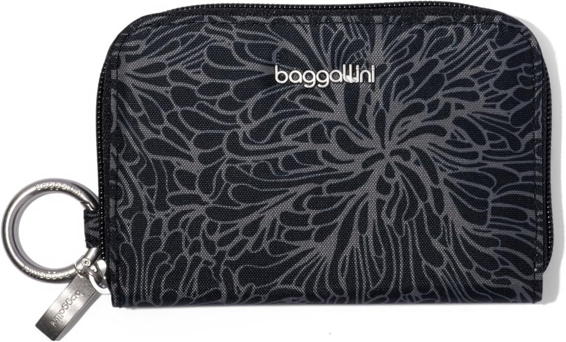 Baggallini レディース デラックスケース - 軽量 5.5インチ x 3.3インチ RFID保護ウォレットカードホルダー