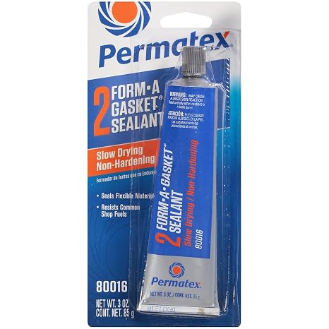 Permatex 80016 Form-A-Gasket #2 Sealant, 3 oz., Blue