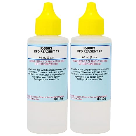 Taylor R-0003 DPD Reagent #3 (2 oz, 2 Pack) - Pool Test Reagent