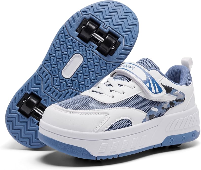 Shoes with Wheels for Boys Girls Kids Roller Skates