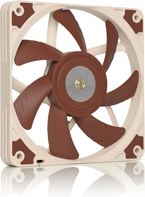 Noctua NF-A12x15 PWM, Premium Quiet Slim Fan, 4-Pin (120x15mm, Brown)