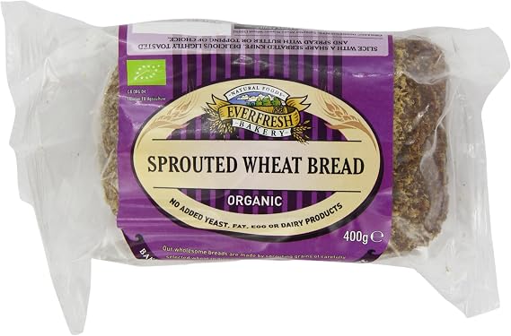 Everfresh Everfresh Sprouted Wheat Organic Bread, 400g