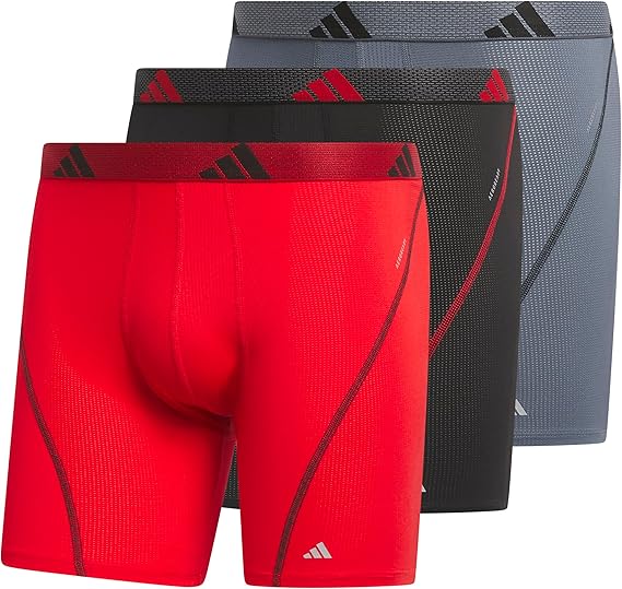 adidas Performance Mesh Boxer Briefs Underwear 2-Pack